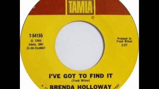 Brenda Holloway - I&#39;ve Got To Find It - 1967