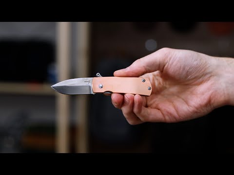 Boker Plus x D Rocket Design Shamsher Satin D2 Raw Copper