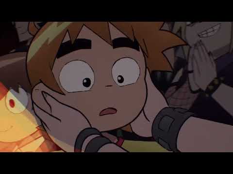 Scott Pilgrim Takes Off Scene Sparks And Kiss