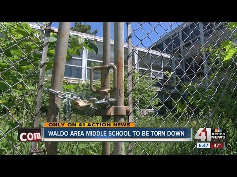 Abandoned Waldo middle school to be demolished