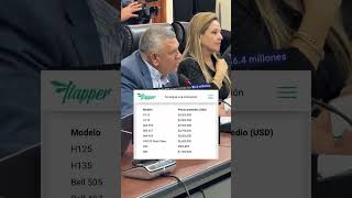 Para el Comandante de la FAG un helicóptero de rescate vale $50 millones, solo vale $15 millones