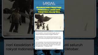 Sejarah Hari Kesaktian Pancasila, Lahir dari Peristiwa Kelam 1965
