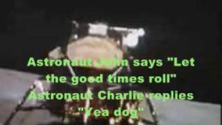 Moon Landing Hoax Apollo 16 : Astronauts Unhappy About Hidden VIPs Watching LM Pull-up