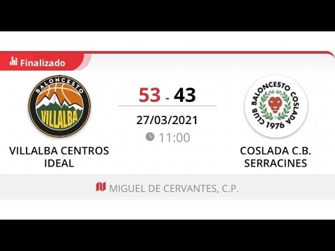 Junior fem C VILLALBA CENTROS IDEAL - COSLADA
