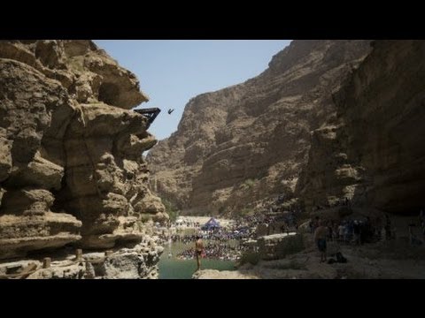 Red Bull Cliff Diving World Series 2012 - Wadi Shab, Oman