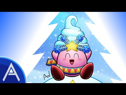 Kirby Speedart - Snow Bowl Kirby (Merry Christmas!)