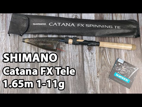 Спінінг Shimano Catana FX Tele 1.65m 1-11g (телескопічний)