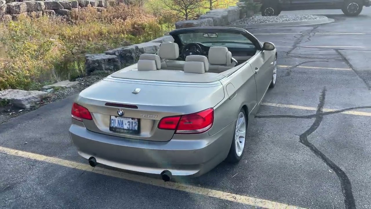 **SOLD by Auction** No Reserve 2007 BMW 335i Hardtop Cabriolet