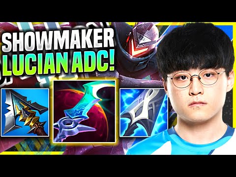 SHOWMAKER SHOWS HOW INSANE IS LUCIAN WITH NEW ITEMS! - DWG ShowMaker Plays Lucian ADC vs Viktor!