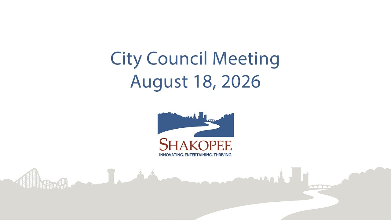 City Council, August 18, 2026