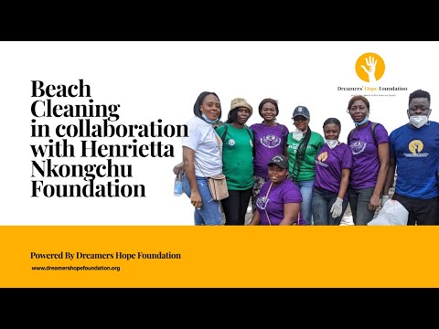 Beach Cleaning in collaboration with Henrietta Nkongchu Foundation