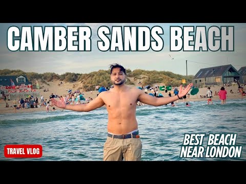 Visit to Camber Sands Beach | Best Beach Near London? Travel Vlog 2025 #ZainAndTehmina