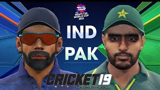 24th October : INDIA vs PAKISTAN - Men's T20 World Cup 2021 - Cricket 19 Live