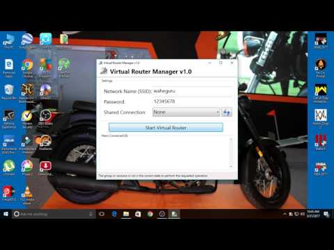 a device attached to the system is not functioning | virtual router | for windows 10 | usb adapter
