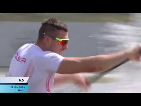 k1 men 200m final C ICF Canoe-Kayak Sprint World Cup Szeged 2021