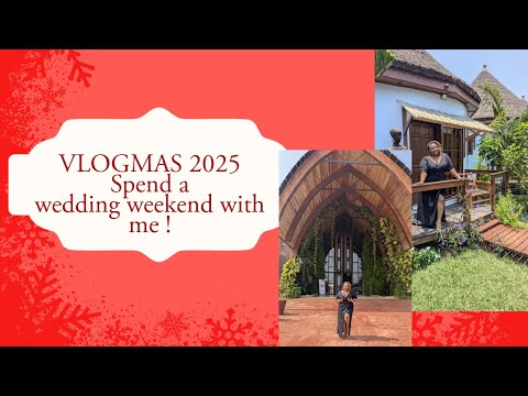 VLOGMAS 2025 ✨ A Wedding Weekend ✨ #vlogmas2025 #holidayseason #christmas
