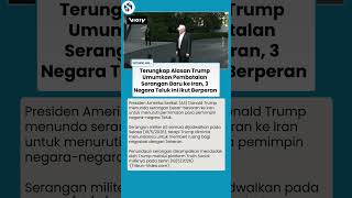 Peran 3 Negara Teluk Terungkap, Trump Akhirnya Batalkan Niat Serang Iran, Ini Alasannya