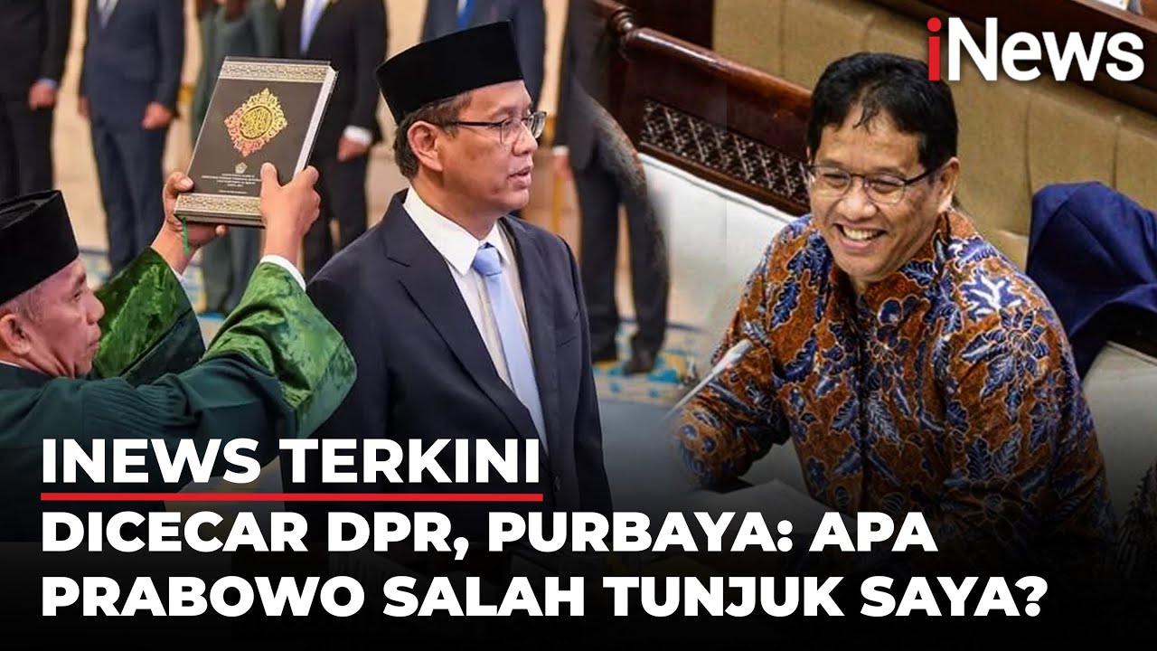 Pamer Sebagai Ekonom Senior di Depan DPR, Purbaya: Apa Prabowo Salah Tunjuk Saya? | iNews Terkini