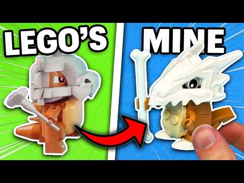 I built POKÉMON Better Than LEGO...