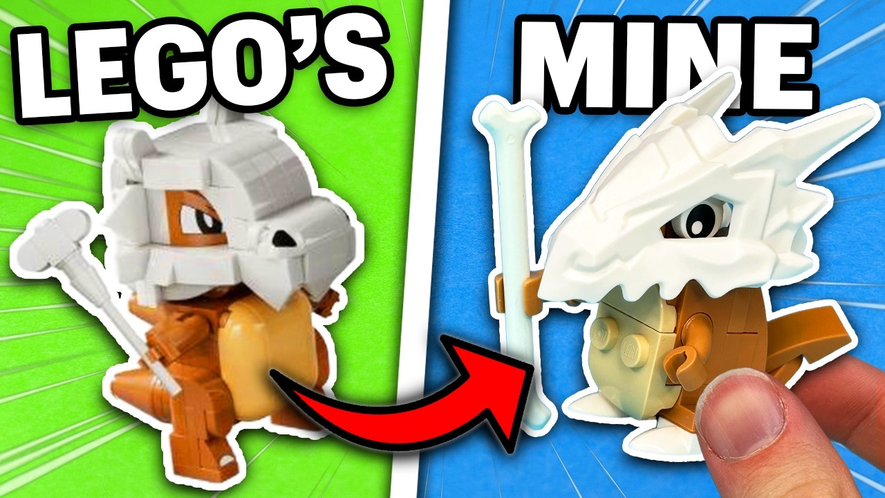 I built POKÉMON Better Than LEGO...