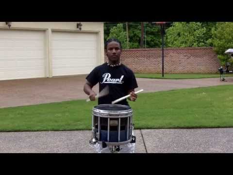 He's Back! Snare Solo: Flamnambulous--U.S. Army All-American Marching Band Audition