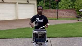 He's Back! Snare Solo: Flamnambulous--U.S. Army All-American Marching Band Audition