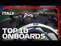 Hamilton's Double Overtake And The Top 10 Onboards | 2022 Italian Grand Prix | Emirates