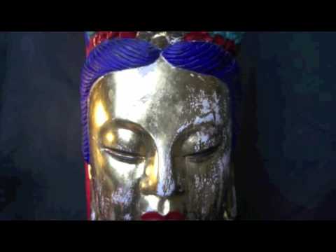 Chinese Head of Guan Yin on Lotus Pedestal