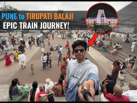 Pune to Tirupati Balaji Yatra – Part 1 | Travel With Omkar 🙏✨