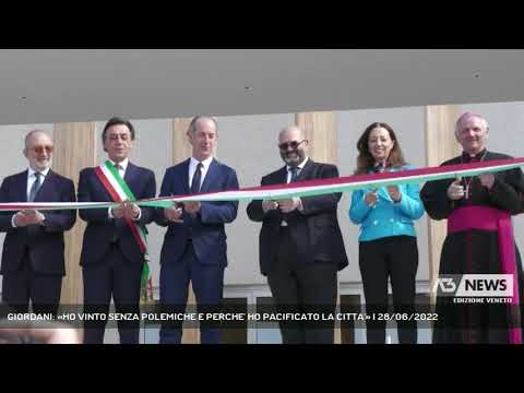 GIORDANI: «HO VINTO SENZA POLEMICHE E PERCHE' HO PACIFICATO LA CITTA'» | 28/06/2022