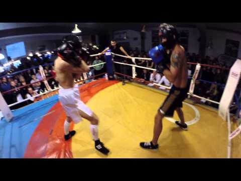 5. Kampf - 3.1 Runde _ Martin vs. Ruben 4x3 – Underground Fight Night 15.11.2014