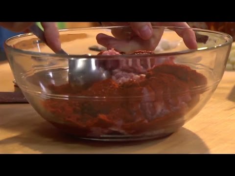 Chorizo Made with Red Chile Adobo