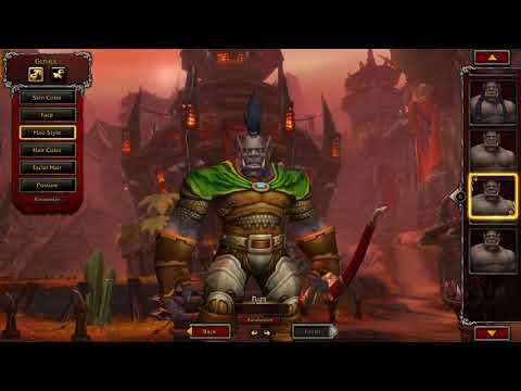 Mag'har Orc Customization Options in Battle for Azeroth