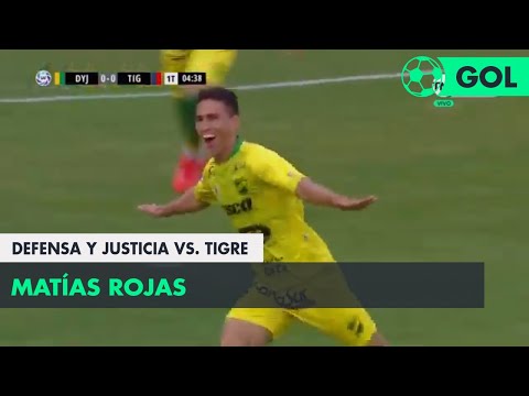Matías Rojas (1-0) Defensa y Justicia vs Tigre | Fecha 13 - Superliga Argentina 2018/2019