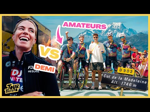 We Ride a Full Tour de France Stage against Pro Women Peloton (Tour de France Femmes)