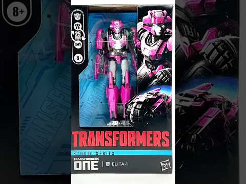 Transformers ONE Studio Series Deluxe Elita-1 Figure Chefatron Review #transformersstudioseries
