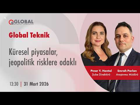 Global Teknik | Küresel piyasalar, jeopolitik risklere odaklı