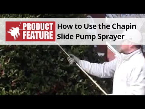  Chapin Slide Pump Sprayer Video 
