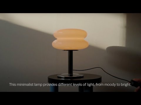 Snowman Table Lamp - Pink/ Green
