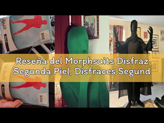 Vídeo relacionado con Morphsuits - Disfraz de segunda piel (pegado al cuerpo) para niño, talla M (KPALM)