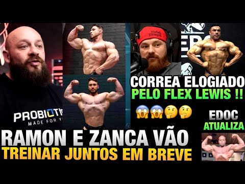 PACHO DIZ QUE RAMON E ZANCA VÃO TREINAR JUNTOS EM BREVE - CORREA IMPRESSIONA FLEX LEWIS + EDOC