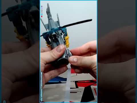 Transformers Prime Wars Combiner Wars Deluxe Vortex | Quick Convert #Shorts