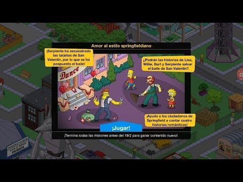 Los Simpson Springfield "SanValentin'19: Capítulo 1 - Amor al estilo springfieldiano" por andres HD