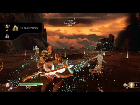 God of War Fire and Brimstone Trophy