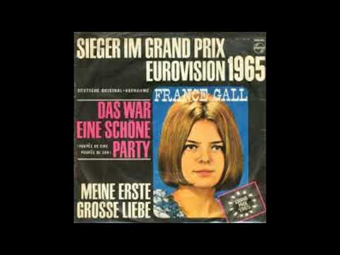 France Gall, Das war eine schöne Party, Single 1965 dte Version Poupée de cire, Poupée de son