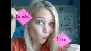 VIPKID Interview/Demo: RECORDED vs. LIVE Options! (MARCH 2018)