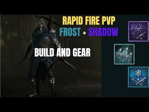 Diablo IV  - lvl 100 Rogue PVP - Rapid Fire Frost+Shadow Build and Gear