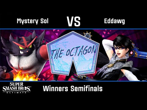 Mystery Sol (Incineroar) vs Eddawg (Bayonetta) - Ultimate Winners Semifinals - Octagon #70