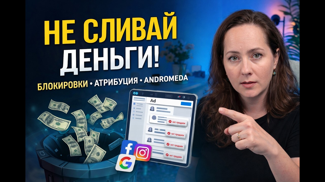 Прямой эфир: блокировки, Andromeda и настройки атрибуции