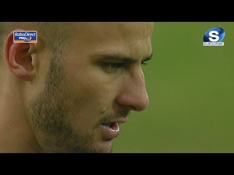 Mat Berquist 1st Penalty - Zebre v Benetton Treviso 4 January 2014